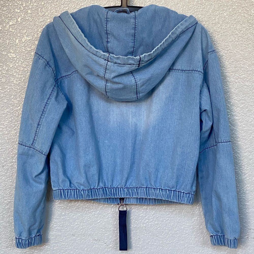 Ashley Vintage Charm Cropped Denim Jacket, Size S - Picture 6 of 6